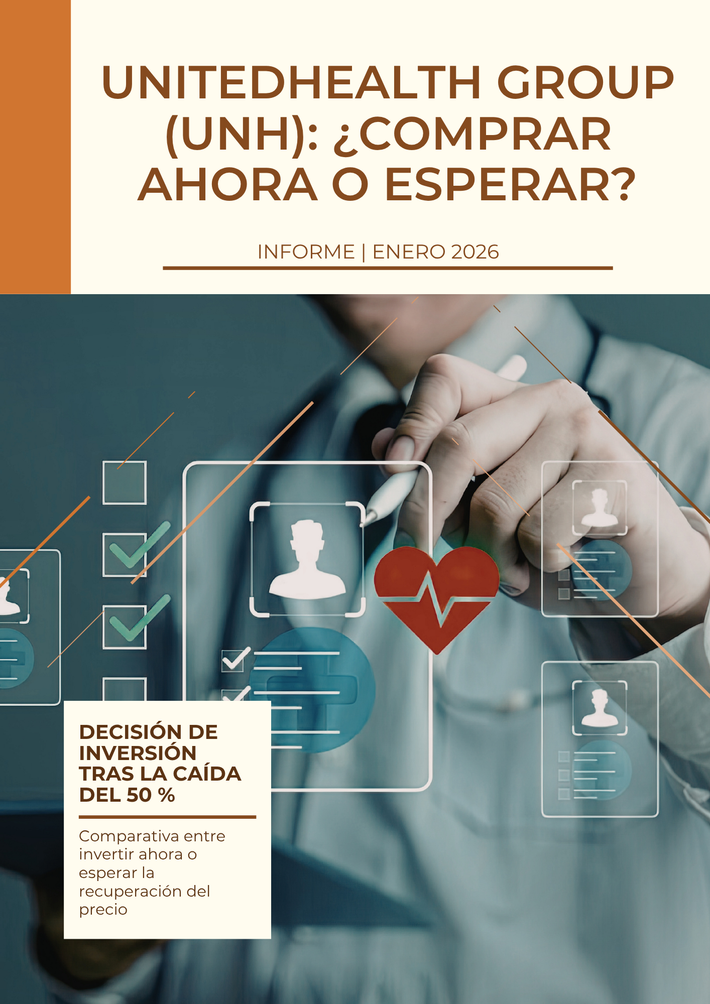 Portada del último informe de UnitedHealth Group