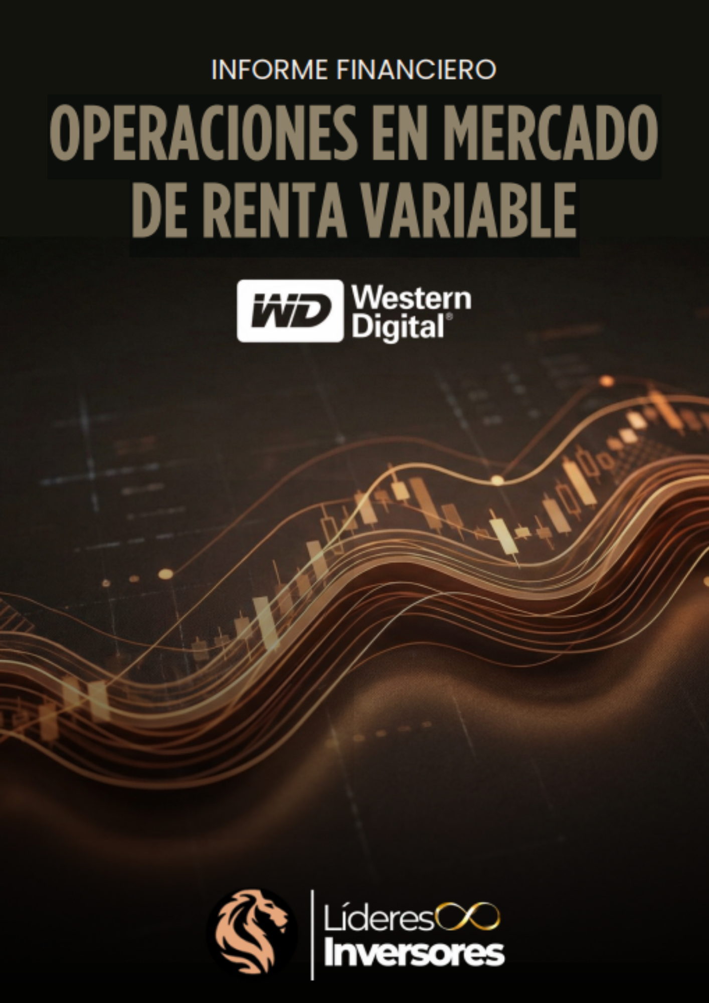 Portada del último informe de Western Digital